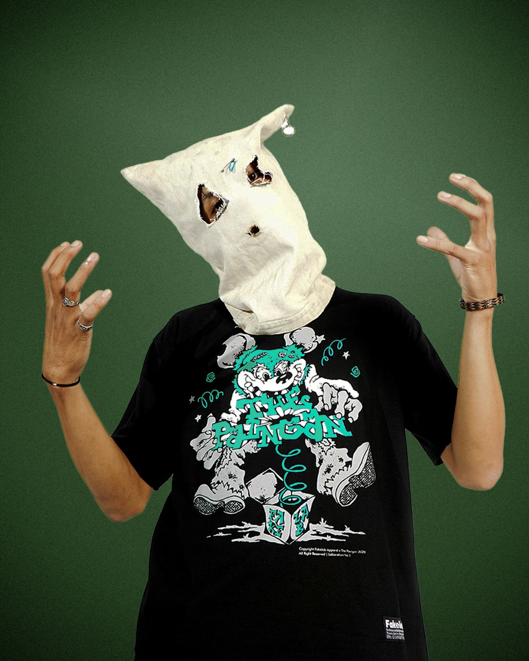 Fakelab X The Paingan Tshirt Collaboration Merchandise